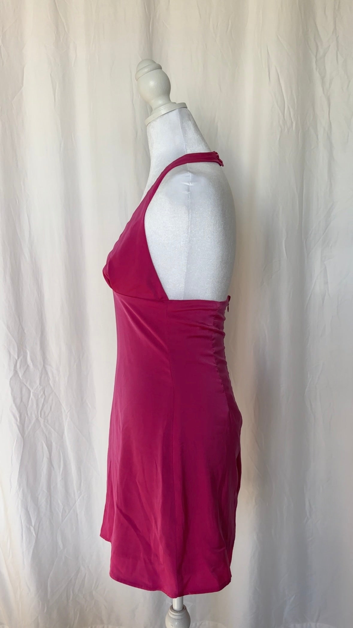 Luvalot Size S Halter Mini Occasions Dress