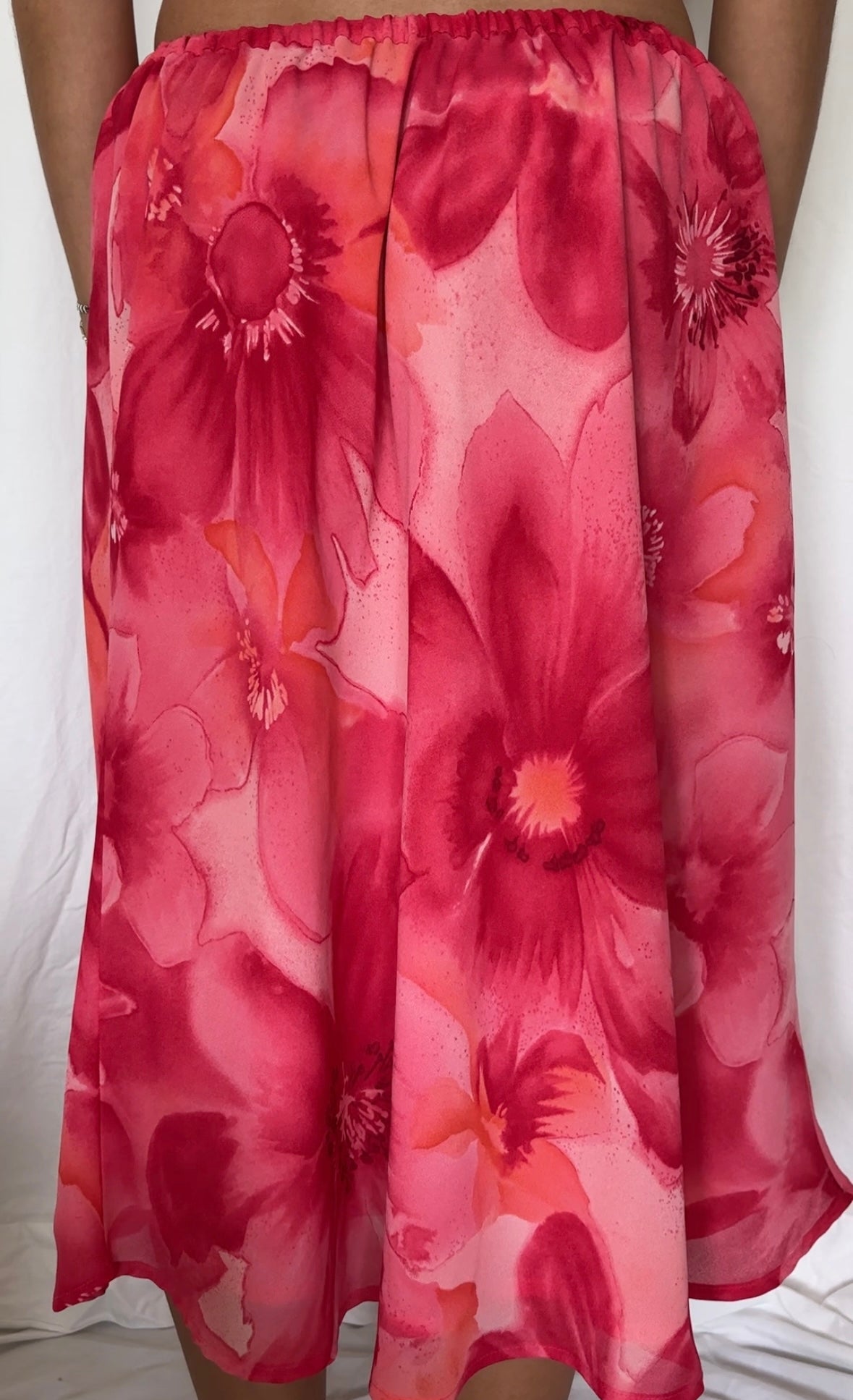 Worthington Size S Floral Midi Skirt