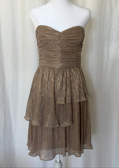 Max and Cleo Size S Sparkly Mini Occasions Dress