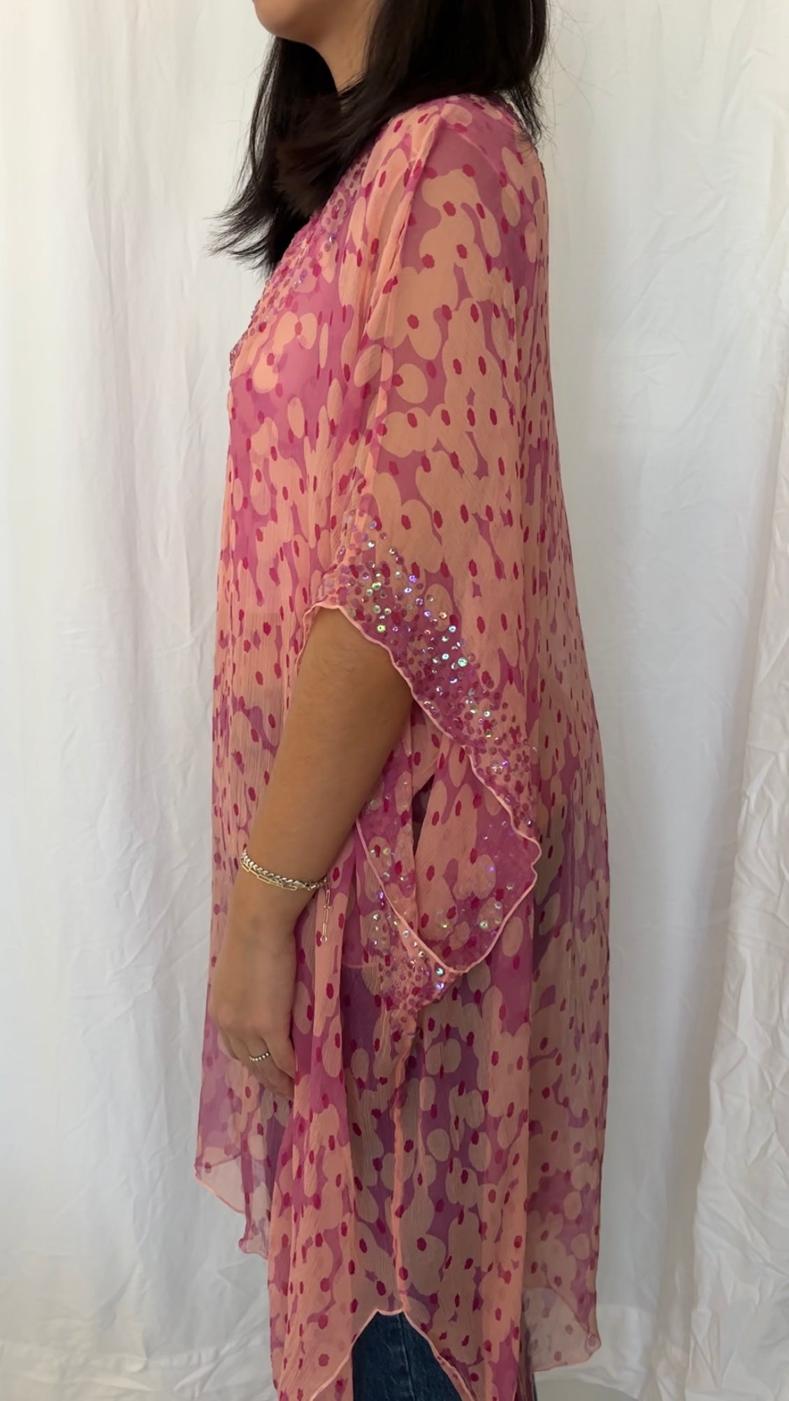 Votre Nom Size M Silk Top