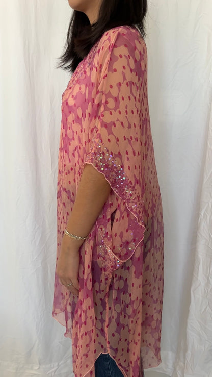 Votre Nom Size M Silk Top