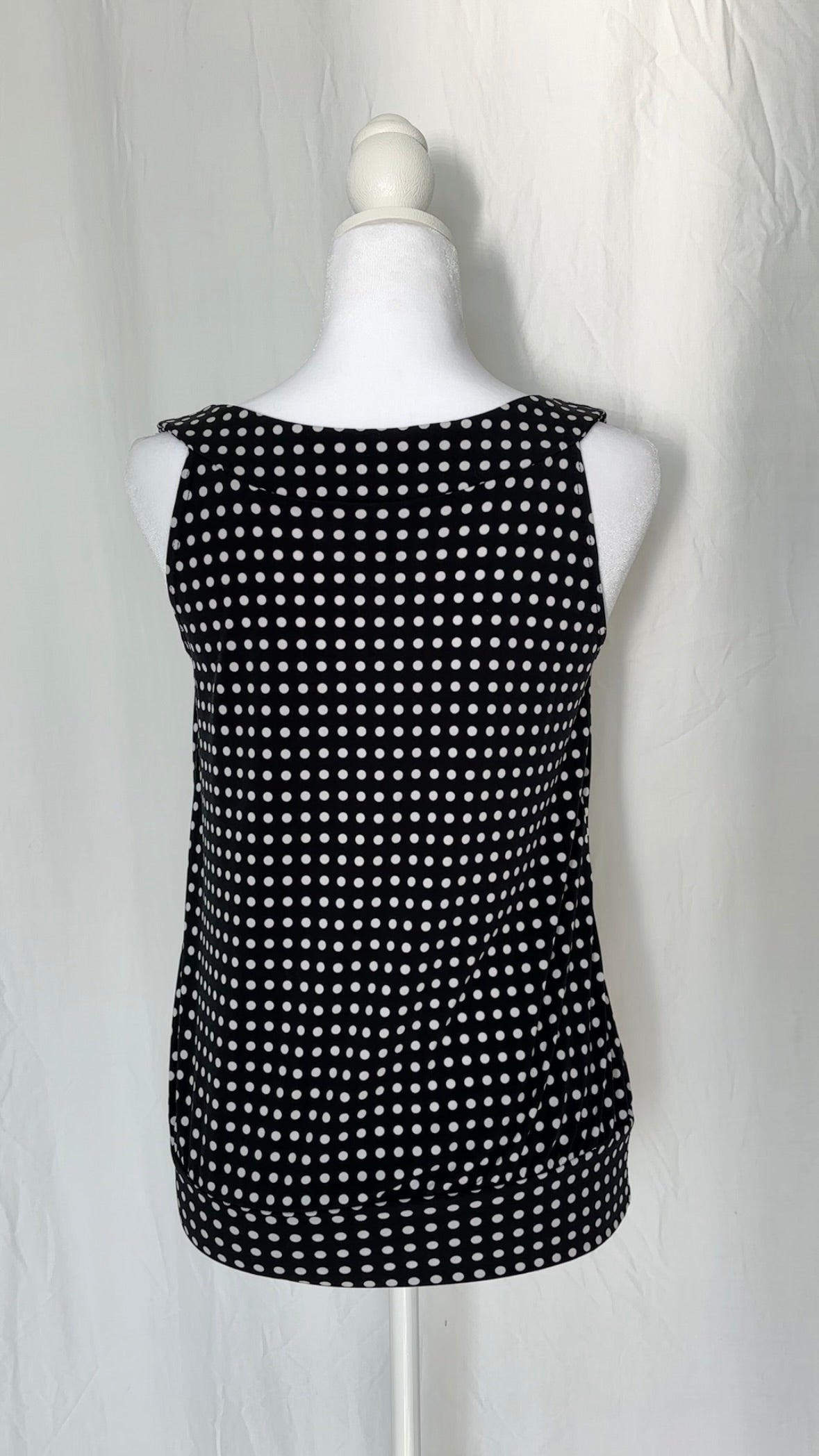 B Wear Size S Polka Dot Sleeveless Top