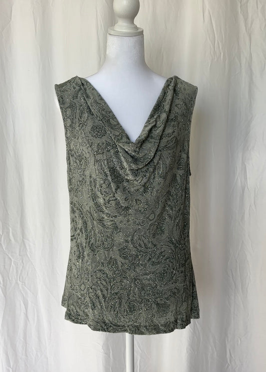 Alex Evenings Size XL Glittery Sleeveless Tank Top
