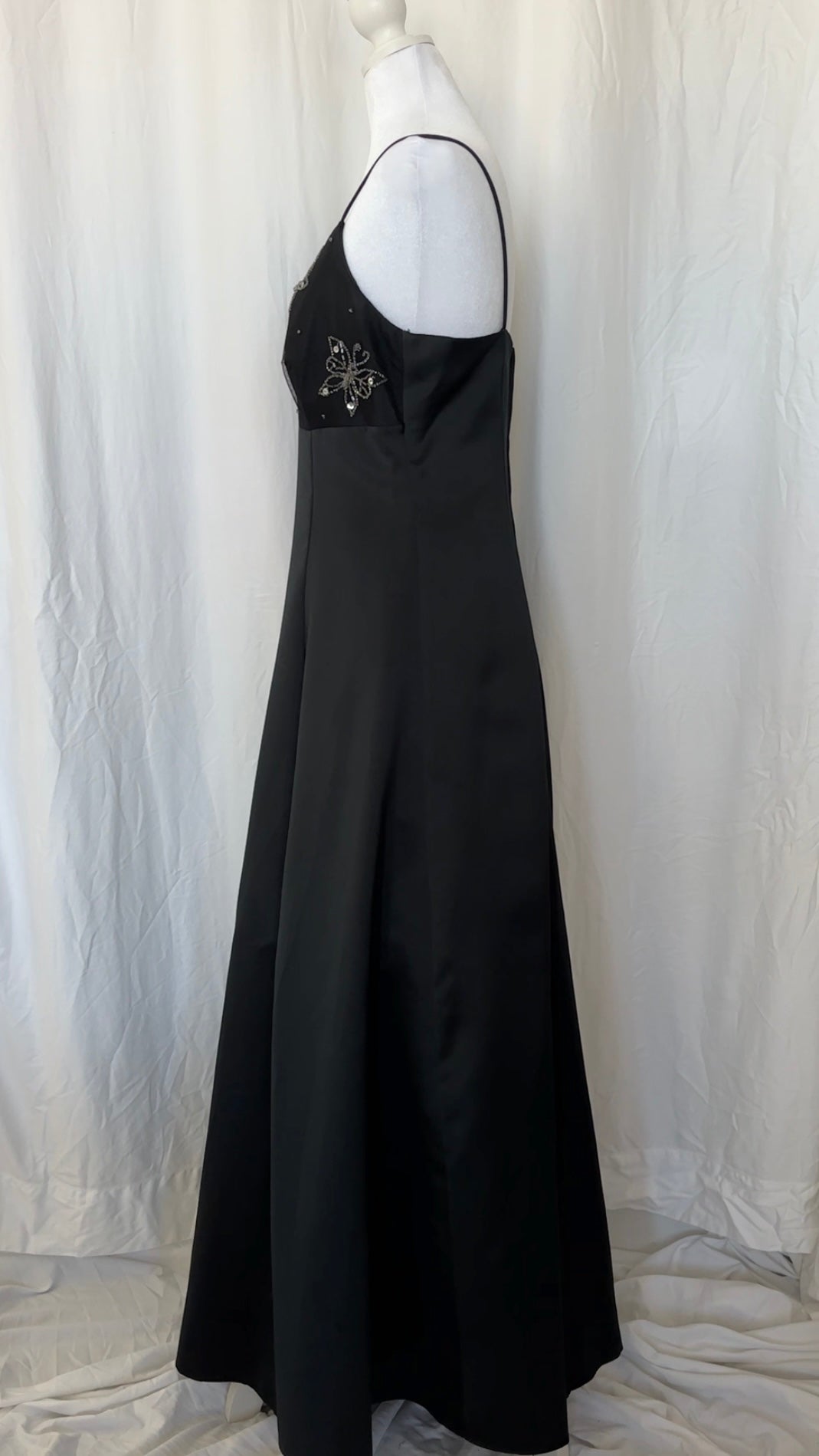 Night Way Collection Size L Beaded Maxi Occasions Dress