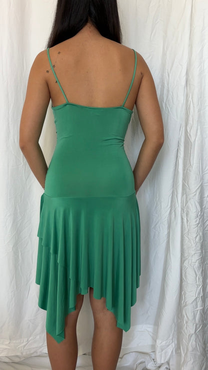 Teeze Me Size S Ruffle Mini Occasions Dress