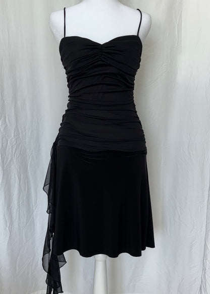 B. Darlin Size XS Ruffle Sleeveless Mini Occasions Dress