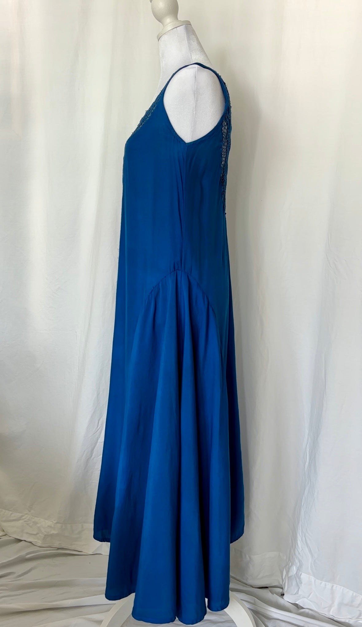 Atyuga by Saatyuga Size S Lace Sleeveless Maxi Dress