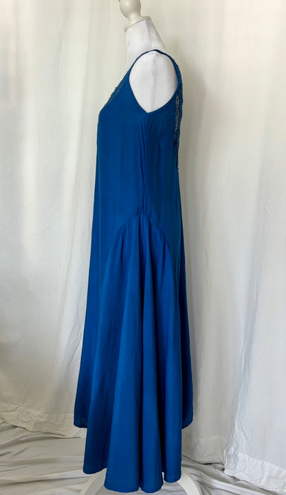 Atyuga by Saatyuga Size S Lace Sleeveless Maxi Dress