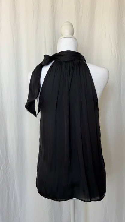 Banana Republic Size S Neck Tie Sleeveless Top
