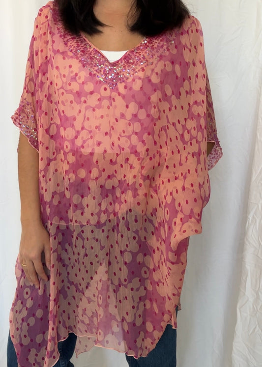 Votre Nom Size M Silk Top