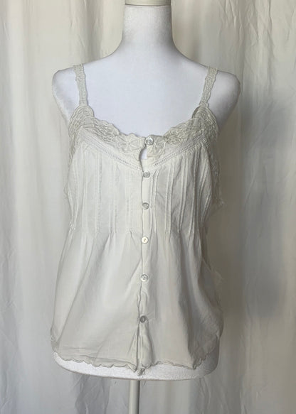 Emerson Lang Size XL Embroidered Sleeveless Top