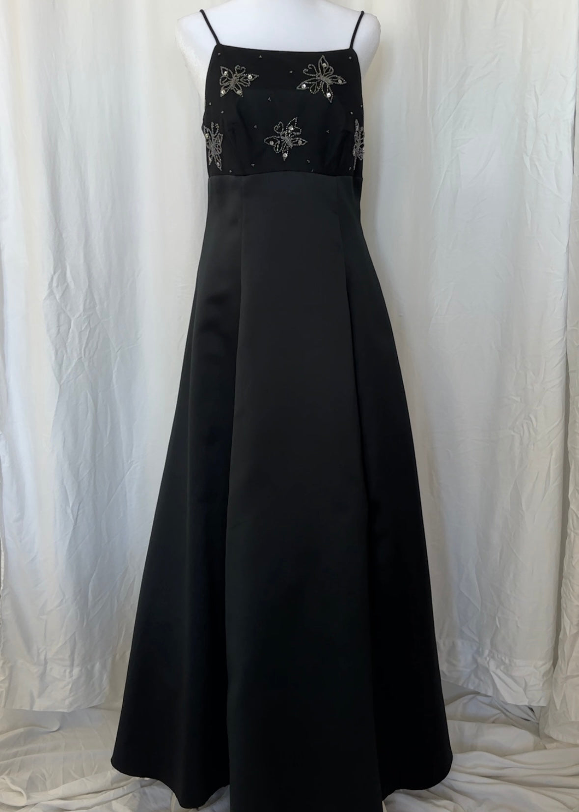 Night Way Collection Size L Beaded Maxi Occasions Dress