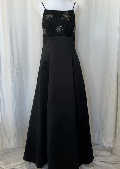 Night Way Collection Size L Beaded Maxi Occasions Dress