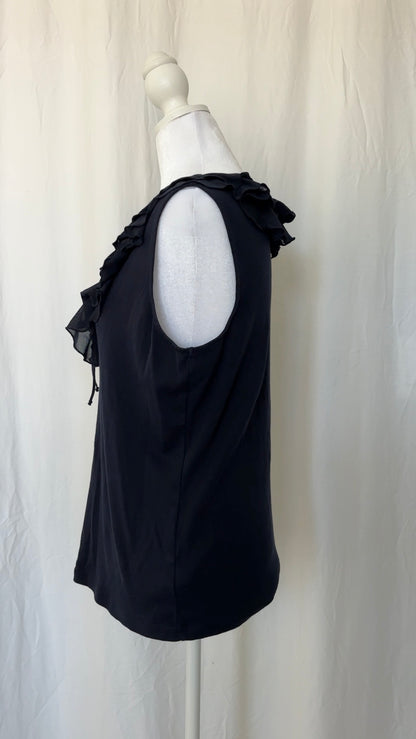 Champs Size L Ruffle Tank Top