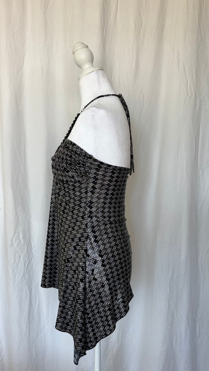 Papaya Size XS Beaded Halter Top